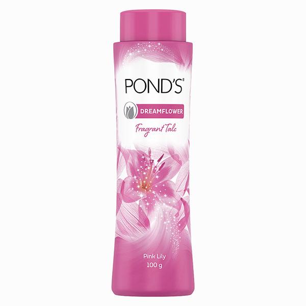 Pond's Dreamflower Fragrant Talcum Powder, Pink Lily 100 gm - Talcum Powders
