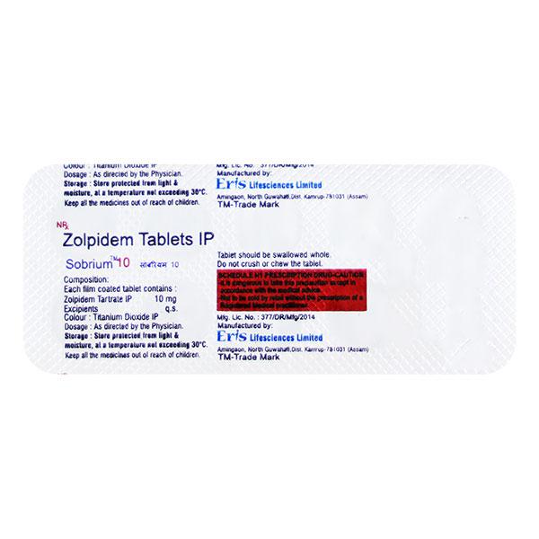Netmeds | Sobrium 10mg Tablet 10'S