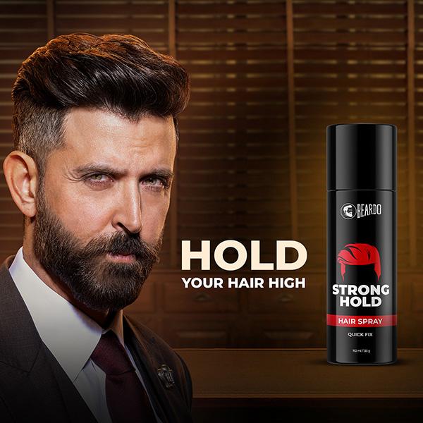 Beardo Hair Spray - Strong Hold 180 ml - Hair Sprays & Mists