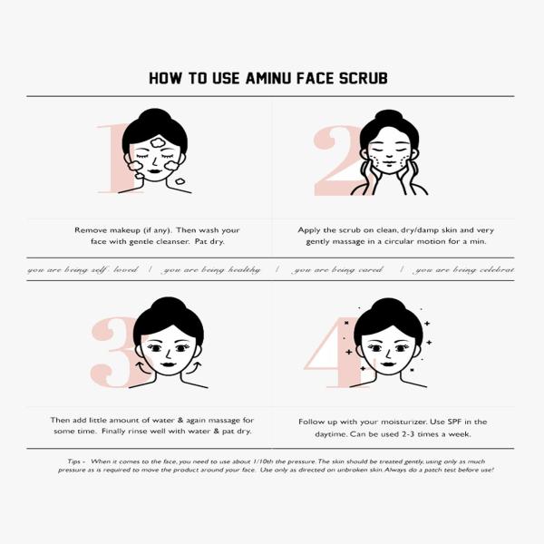 AMINU The microdermabrasion - Face Scrub 50 gm - Masks & Peels