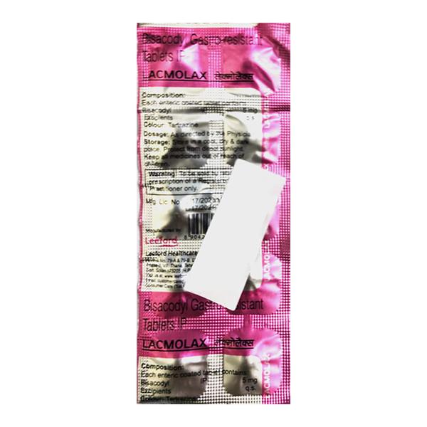 LACMOLAX Tablet 10's - Constipation-Lax