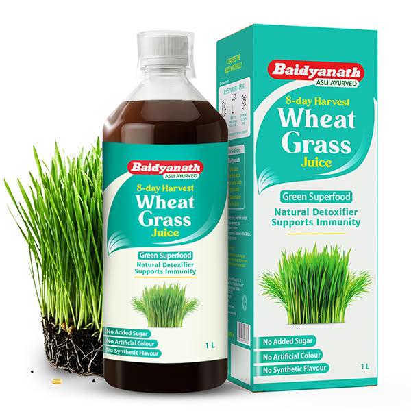 Netmeds | Baidyanath Wheat grass Juice 1 l