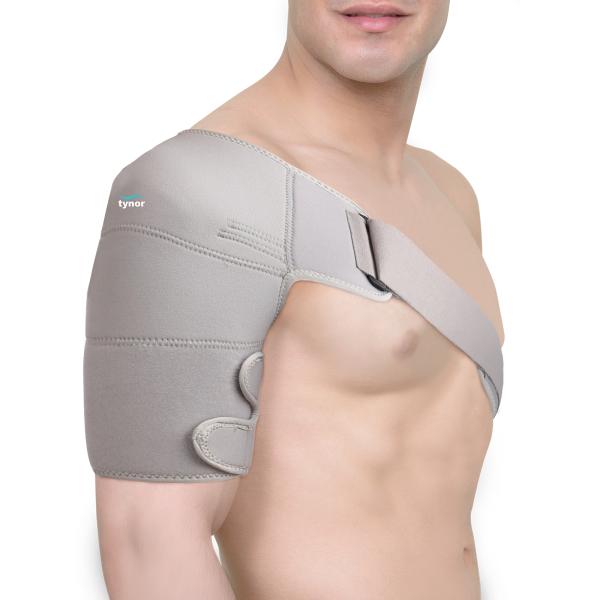 Netmeds | Tynor Cure Shoulder Support (Neoprene) (26 inches - 36 inches) (One Size Fits All) (J 14)