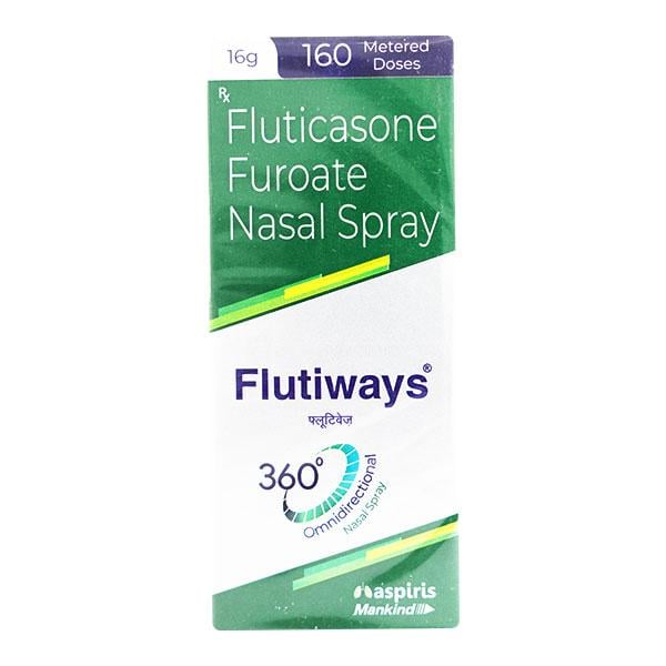 FLUTIWAYS Nasal Spray 16gm - Nasal Congestion-Nas