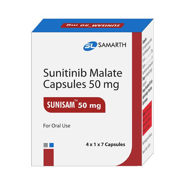SUNISAM 50 Capsule 7's - Cancer Oncology-Tar