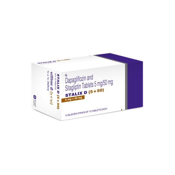 STALIX D 5+50 Tablet 10's - Diabetes-Ant