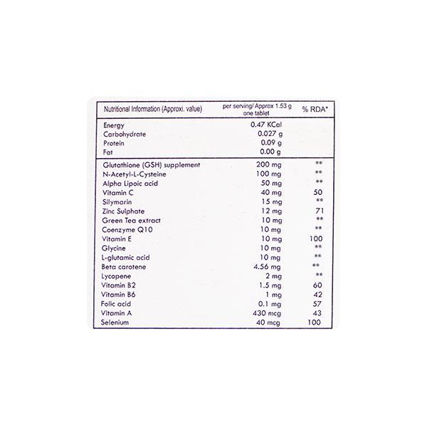 ECGLOW G Tablet 10's - Supplements-Vam