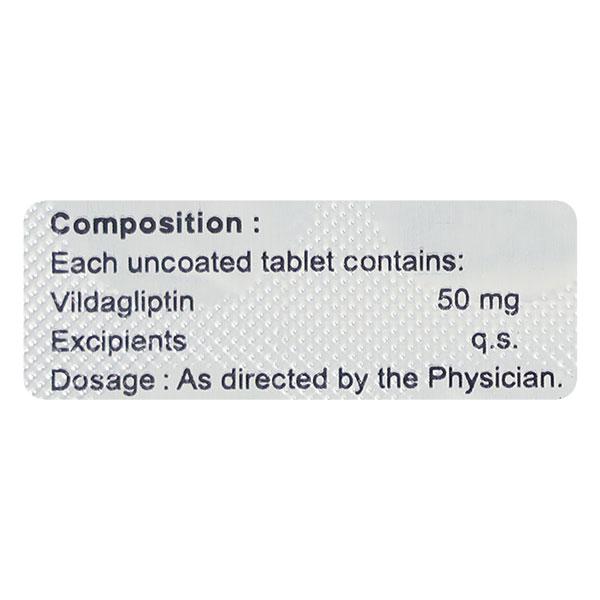 VILDUS 50mg Tablet 15's - Diabetes-Ant