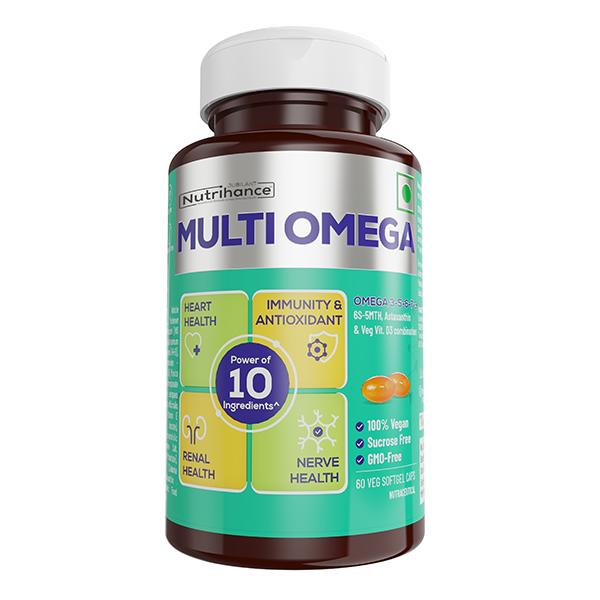 Netmeds | Jubilant Nutrihance Multi Omega Veg Softgel Capsule 60's