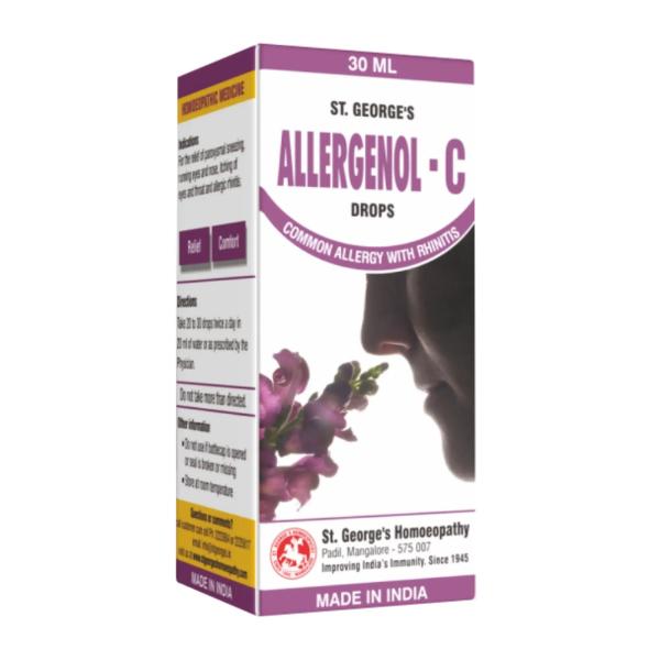 St. George's Allergenol-C Drop 30 ml - Homeopathic Drops