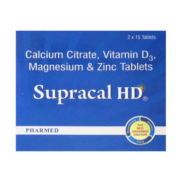 Supracal HD Tablet 15'S - Supplements-Vam