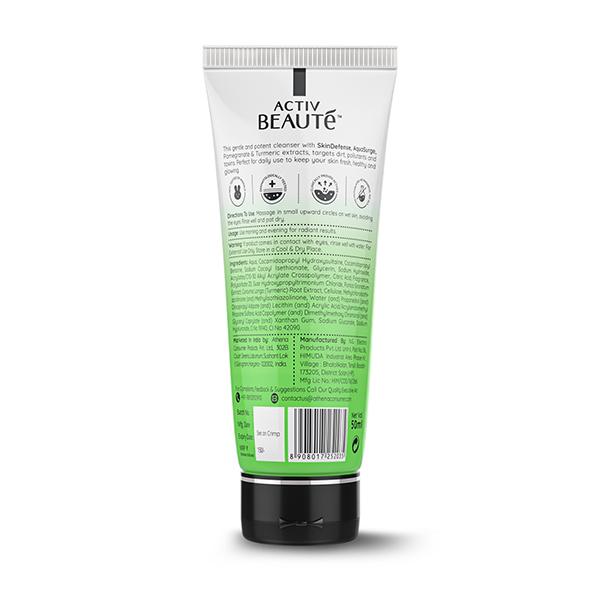 Activ Beaute Anti Pollution Detox Face Wash 50 ml - Face Wash & Cleansers