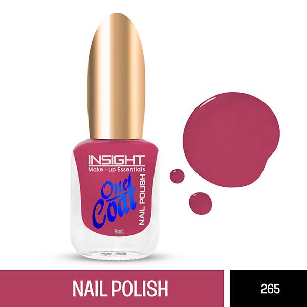 Netmeds | Insight Cosmetics One Coat Nail Polish - Color 265 9 ml