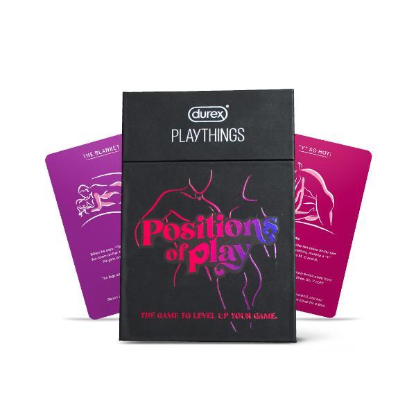 Durex Playthings Positions of Play - Card Game for Couples 1's - Intimate Tools & Accessories