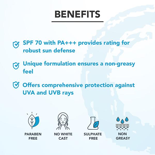 Lotus Professional Phytorx Ultra-Protect Sunblock Spf 70 Pa+++ 50 gm - Face Sunscreen