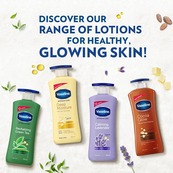 Vaseline Intensive Care Deep Moisture Serum In Lotion For Dry Skin 90 ml - Lotions & Creams