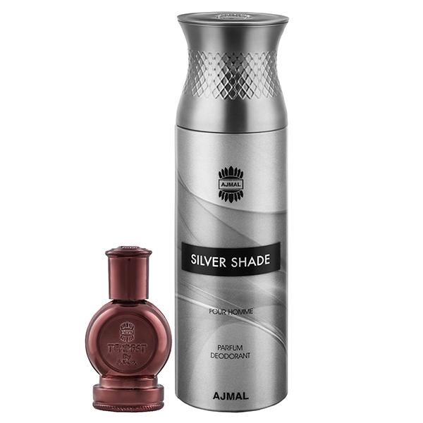 Ajmal Tempest Concentrated Perfume Oil Floral And Silver Shade Homme Deodorant Citrus Woody Fragrance 212 ml - Perfumes (Edt/Edp)