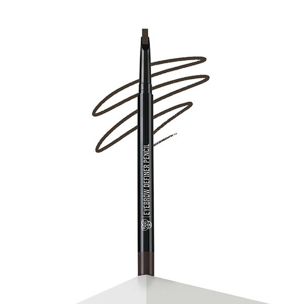 PAC Eyebrow Definer Pencil 3-in-1 Pencil with Built in Sharpener Spoolie, Waterproof - 01 (0.25 g)
