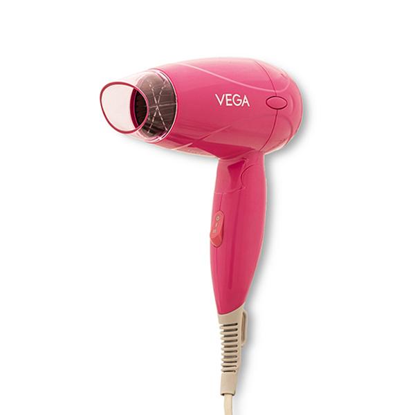 Netmeds | Vega Hair Dryer for Women, 1200 Watts, Travel Friendly, Blow Dryer with Foldable Handle, (VHDH-33) 385 gm
