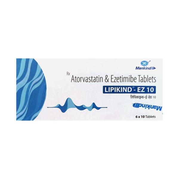 Lipikind EZ 10/10mg Tablet 10'S