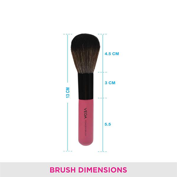 Vega Powder Brush (Small) (MBP - 09) 1's - Face Brush