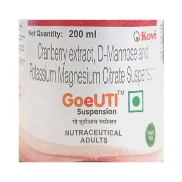 GOEUTI ADULTS SUGAR FREE Suspension 200ml - Supplements-Sup