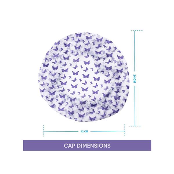 Vega Premium Colorful Shower Cap (SC-02) 2's - Shower Cap