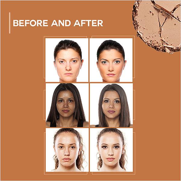 Colorbar 24Hrs Weightless Foundation Powder Pf005 9.5 Gm - Foundation