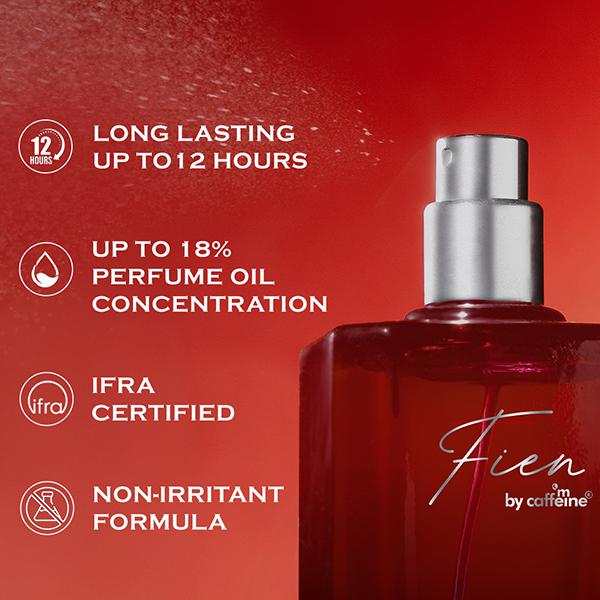 Mcaffeine Fien Slow Kiss Perfume For Men- Aromatic Fresh EDP, 12 Hrs Longlasting For All Occasion 100 ml - Men Perfumes (Edt/Edp)