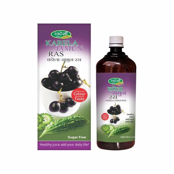 Netmeds | Swadeshi Karela Jamun Ras Liquid 500 ml