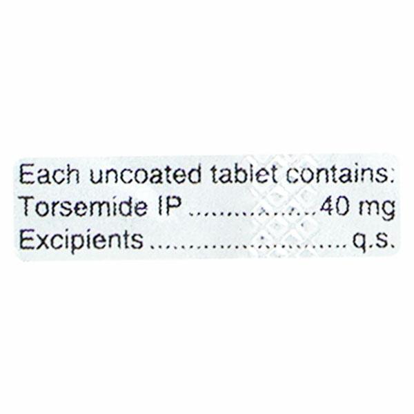 TOR 40 Tablet 10's - Hypertension-Diu