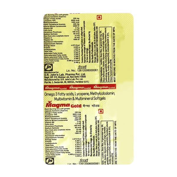 Magma Gold Capsule 10'S - Supplements-Vam