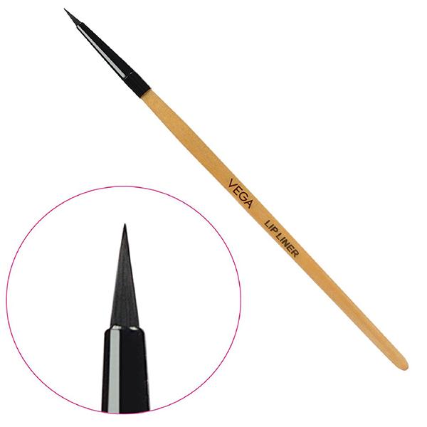 Vega Lip Liner, Wooden Color 2's - Lip Brush