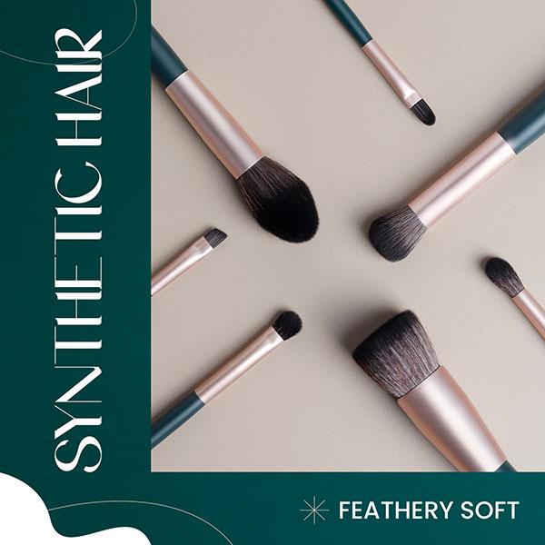 Mars Tools of Titans Makeup Brush Set of 8 with Holder 1's - Face Brush