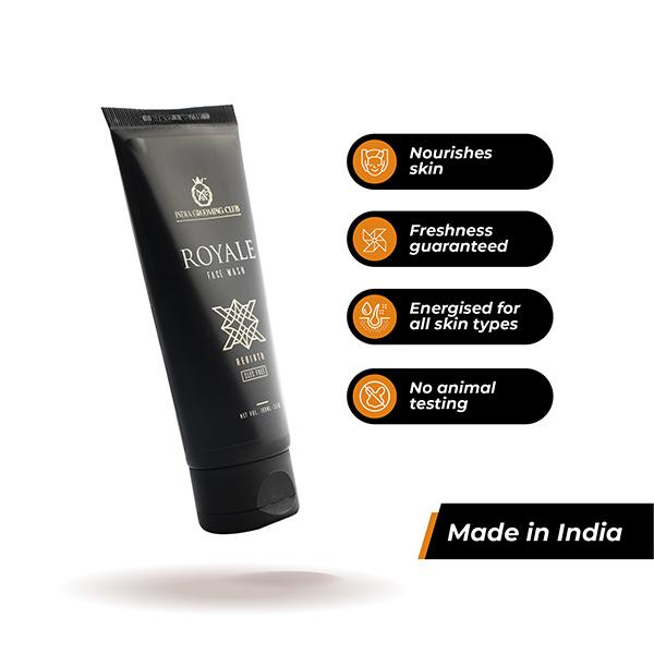 India Grooming Club Royale Hydrating & Acne Control Face Wash 100 ml - Shower Gels & Body Wash