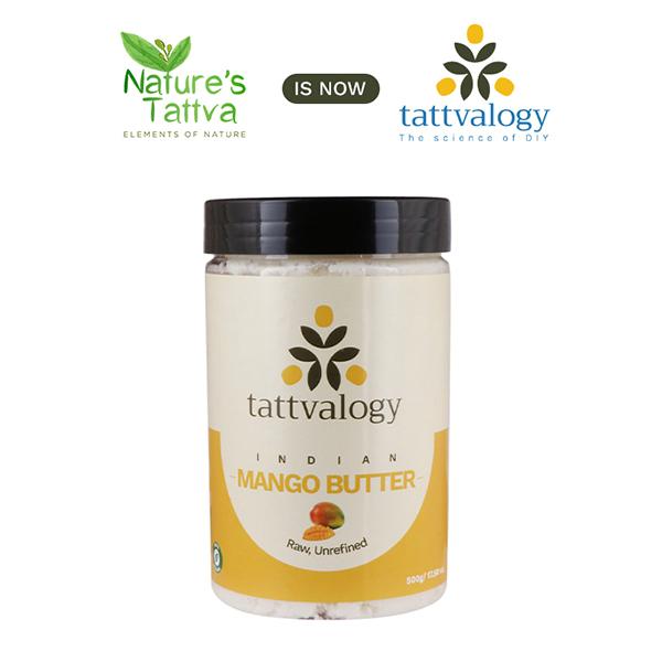 Tattvalogy Indian Mango Butter Raw Unprocessed & Unrefined 500 gm - Body Butter