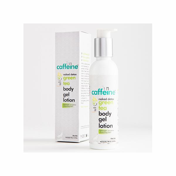 mCaffeine Naked Detox Hydrating Green Tea Body Gel Lotion 200 ml - Lotions & Creams