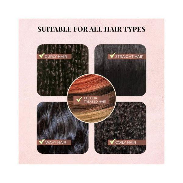 Just Herbs Haircare Castor + Black Onion Seed All Hair Types Shampoo 200ml - Shampoos