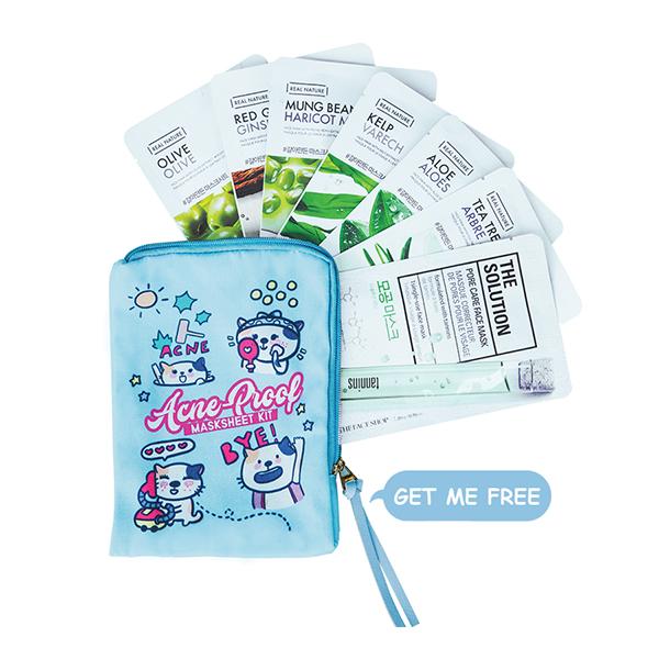Netmeds | The Face Shop Acne-Proof Face Masksheet Kit