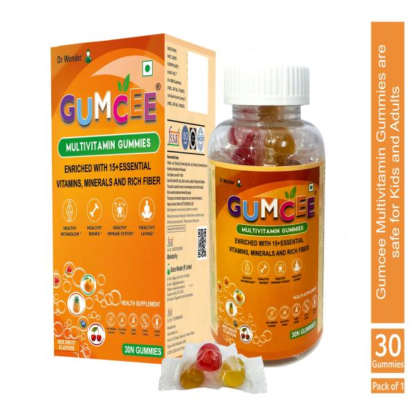 GUMCEE MIX FRUIT FLAVOUR Gummies 30's - Supplements-Vam
