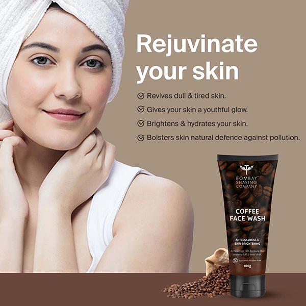 Bombay Shaving Company Coffee Face Wash 100 gm - Face Washes