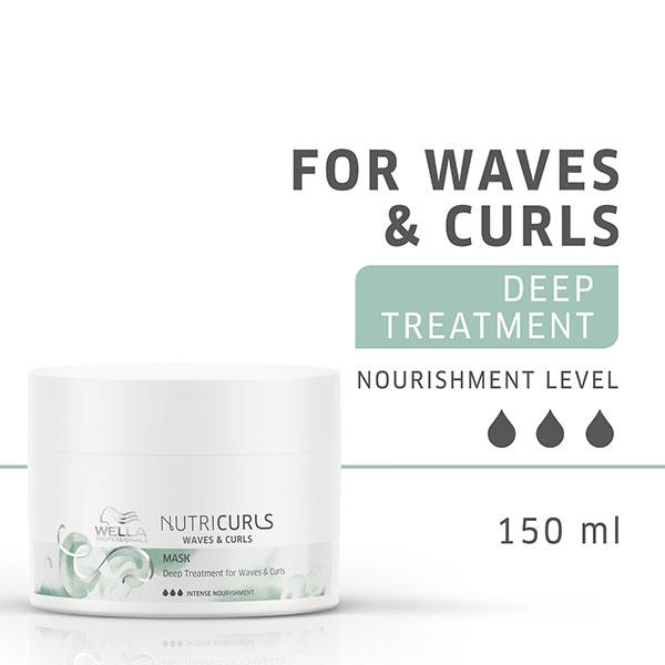 Netmeds | Wella Professionals NUTRICURLS Deep Treatment Mask For Waves & Curls 150 ml