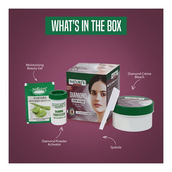 Nature's Essence bleach creme - Diamond 21 gm - Face Bleach