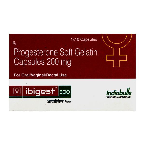Ibigest 200mg Capsule 10'S - Hormonal Therapy-Oes