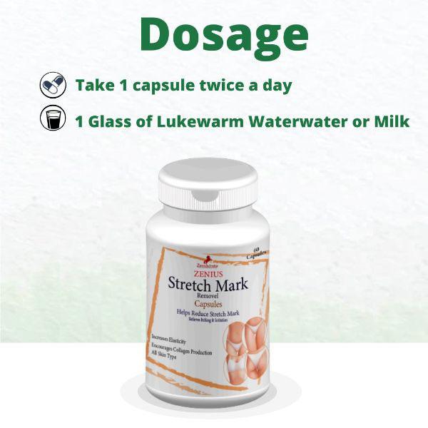 Zenius Stretch Mark Removel Capsule 60's - Other Supplements