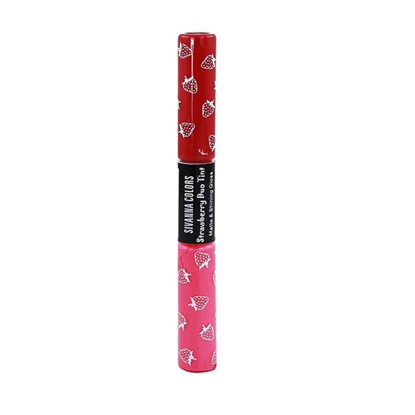 Sivanna Colors 2 in 1 Matte & Shining Lip Gloss - DK035 03 20 gm