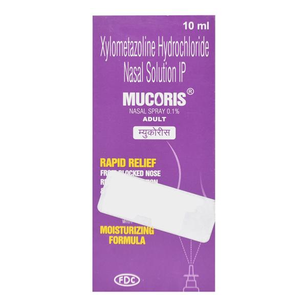 Mucoris Adult Nasal Spray 10ml - Nasal Congestion-Nas