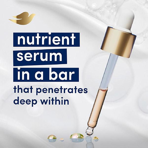 Dove Deep Nourish Serum Bar (Pack of 3 x 125 gm) - Soaps