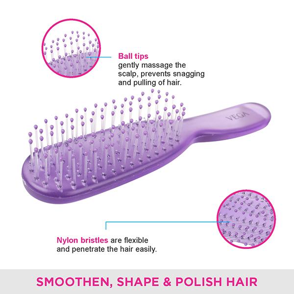 Vega Mini Brush (R2 - MB) 62 gm - Hair Brushes