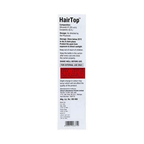 HAIRTOP 5% Topical Solution 60ml - Hair Loss-Oth